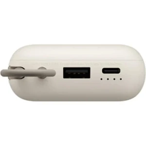 Power bank Xiaomi 10000mAh cu cablu integrat, culoare tan
