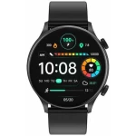 Ceas smartwatch RT3, Haylou, Silicon, Android, 1.43 inch, Negru