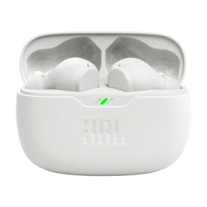 Casti audio in-ear JBL Wave Beam, True Wireless, Bluetooth, Deep Bass, Alb