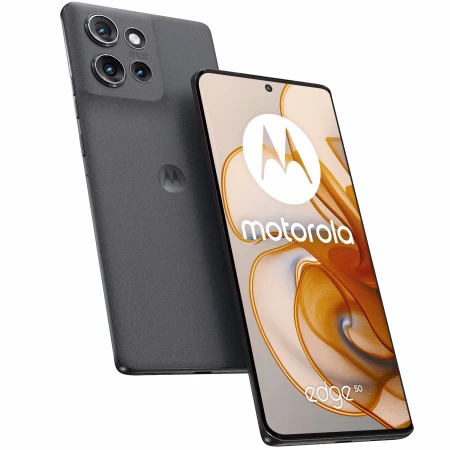 Telefon mobil Motorola Edge 50, Dual SIM, 512GB, 12GB RAM, 5G, Steel Wool