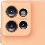 Telefon mobil Motorola Edge 50, Dual SIM, 512GB, 12GB RAM, 5G, Peach Fuzz