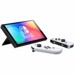 Consola Nintendo Switch OLED (White) + joc Mario Kart 8 + abonament 12 luni Nintendo Switch Online