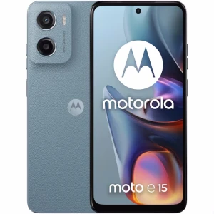 Telefon mobil Motorola E15, Dual SIM, 2GB RAM, 64GB, Misty Blue
