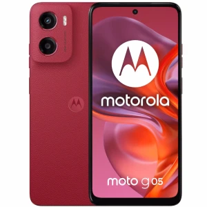 Telefon mobil Motorola Moto G05, 4GB RAM, 128GB, Plum Red