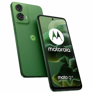 Telefon mobil Motorola Moto g35, 5G Dual SIM, 4GB RAM, 256GB, Leaf Green