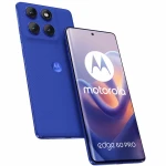 Telefon mobil Motorola Edge 60 Pro, Dual SIM, 512GB, 12GB RAM, 5G, Pantone Dazzling Blue