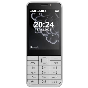 Telefon mobil Nokia 230 (2024), 2.8", Dual SIM, White