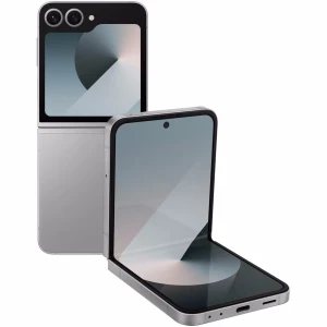 Telefon mobil Samsung Galaxy Z Flip6, 12GB RAM, 256GB, 5G, Silver Shadow