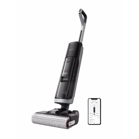 Aspirator vertical Dreame H14 PRO, gri/negru, capacitate rezervor apa 0,88l, putere 400W, 5,7kg