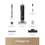 Aspirator vertical Dreame H14 PRO, gri/negru, capacitate rezervor apa 0,88l, putere 400W, 5,7kg