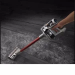 Aspirator vertical Dreame V11 VVN6, 450W, 25000 Pa, 3 moduri de aspirare, rezervor murdarie 0.5 l, autonomie 90 min, afisaj HD, gri/rosu