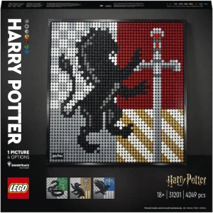 LEGO Art - Harry Potter Hogwarts Crests 31201, 4249 piese
