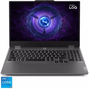 Laptop Gaming Lenovo LOQ 15IAX9, procesor Intel® Core™ i5-12450HX  24GB DDR5 RAM, 512GB SSD,  GeForce RTX™ , Luna Grey