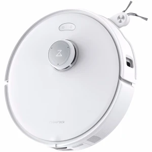 Robot de aspirare Roborock Qrevo Curv RSD0712CE cu statie de incarcare, alb