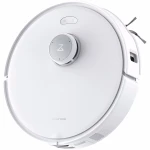 Robot de aspirare Roborock Qrevo Curv RSD0712CE cu statie de incarcare, alb