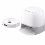 Robot de aspirare Roborock Qrevo Curv RSD0712CE cu statie de incarcare, alb