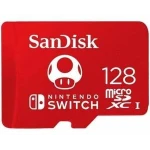 Card de memorie SanDisk micro SDXC pentru Nitendo Switch, 128 GB, UHS-I, Class 10, 100 Mb/s
