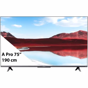 Televizor Xiaomi QLED A Pro, 190 cm, Smart Google TV, 4K Ultra HD, Clasa E