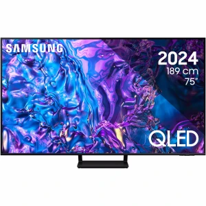Televizor SAMSUNG QLED 75Q70D, 189 cm, Smart, 100 Hz, 4K Ultra HD, Clasa D