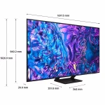 Televizor SAMSUNG QLED 75Q70D, 189 cm, Smart, 100 Hz, 4K Ultra HD, Clasa D