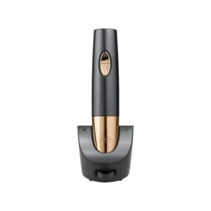 Deschizator automat de vin cu suport de incarcare, Cuisinart, Negru/Auriu