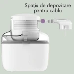 Aparat de inghetata Cuisinart ICEM10E, Solo Scoops, putere 8 W, fara PFAS, capacitate 475 ml, alb