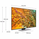 Televizor SAMSUNG QLED 50Q80D, 125 cm, Smart, 4K Ultra HD, Clasa G