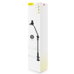 Suport pentru smartphone/tableta Baseus, cu brat reglabil, culoare neagra