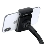 Suport pentru smartphone/tableta Baseus, cu brat reglabil, culoare neagra