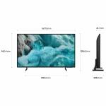 Televizor QLED Samsung 190 cm 75 QE75Q7FAA, Ultra HD 4K, Smart TV, WiFi, CI+