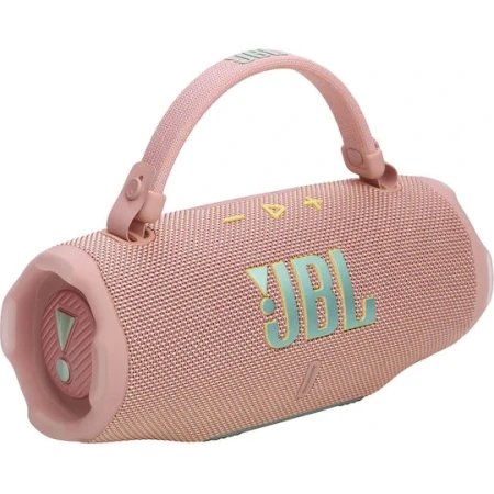 Boxa portabila JBL Charge 6, 45W, Bluetooth, Auracast, Powerbank, Fast charge, Autonomie 28 ore, IP68, Roz
