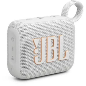 Boxa portabila JBL Go 4, IP67, Bluetooth, Auracast, Alb