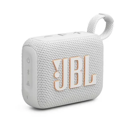Boxa portabila JBL Go 4, IP67, Bluetooth, Auracast, Alb