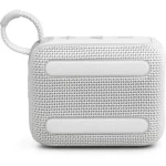 Boxa portabila JBL Go 4, IP67, Bluetooth, Auracast, Alb