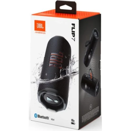 Boxa portabila JBL Flip 7, 35W, Bluetooth, Auracast, Autonomie 16