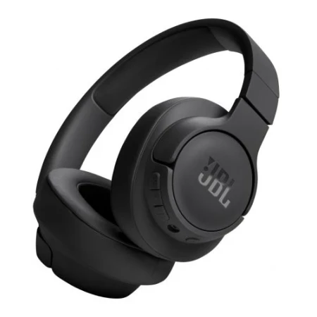 Casti audio wireless over-ear JBL Tune 720BT, JBL Pure Bass Sound, Bluetooth 5.3, Conexiune multi-point, Asistent vocal, Negru