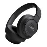 Casti audio wireless over-ear JBL Tune 720BT, JBL Pure Bass Sound, Bluetooth 5.3, Conexiune multi-point, Asistent vocal, Negru