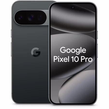 Telefon mobil Google Pixel 10 Pro, 512GB, 16GB RAM, 5G, Obsidian