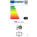 Televizor HISENSE 50A6BG, 126 cm, LED, Smart, Ultra HD 4K, Clasa G, Negru