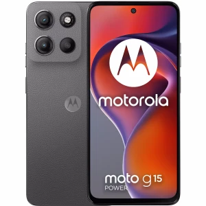 Telefon mobil Motorola Moto G15 Power, Dual SIM, 512GB, 8GB RAM, Gravity Grey