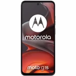 Telefon mobil Motorola moto g15, Dual SIM, 128GB, 4GB RAM, 5200 mAh, Gravity Grey