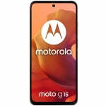 Telefon mobil Motorola moto g15, Dual SIM, 128GB, 4GB RAM, 5200 mAh, Sunrise Orange