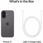 Telefon mobil Apple iPhone 17, 512GB, 5G, Black