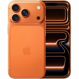 Telefon mobil Apple iPhone 17 Pro, 256GB, 5G, Cosmic Orange
