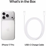 Telefon mobil Apple iPhone 17 Pro, 256GB, 5G, Silver