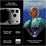 Telefon mobil Apple iPhone 17 Pro, 1TB, 5G, Silver