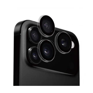 Folie de protectie Camera Spate Anank AR pentru Apple iPhone 17 Pro Max / 17 Pro, Sticla Securizata, Transparenta