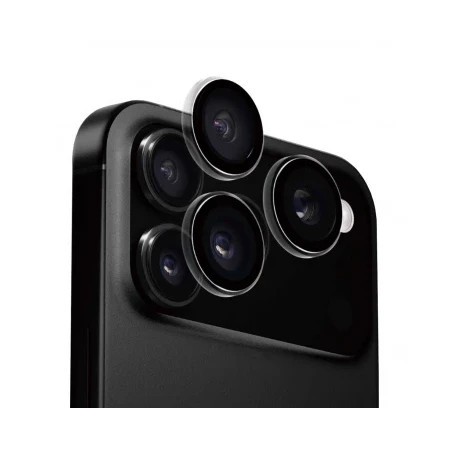 Folie de protectie Camera Spate Anank AR pentru Apple iPhone 17 Pro Max / 17 Pro, Sticla Securizata, Transparenta