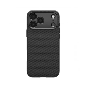 Husa pentru Apple iPhone 17 Air, Spigen, Liquid Air, Neagra Mata