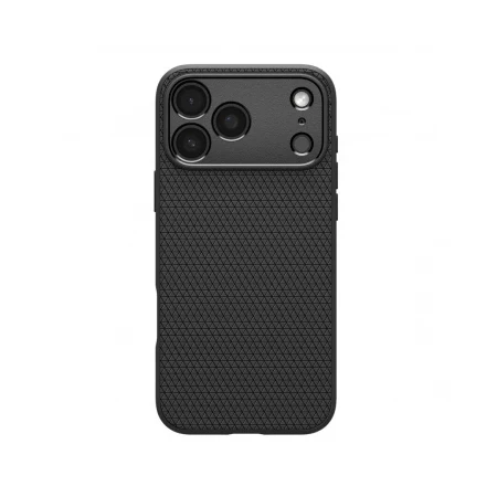 Husa pentru Apple iPhone 17 Air, Spigen, Liquid Air, Neagra Mata
